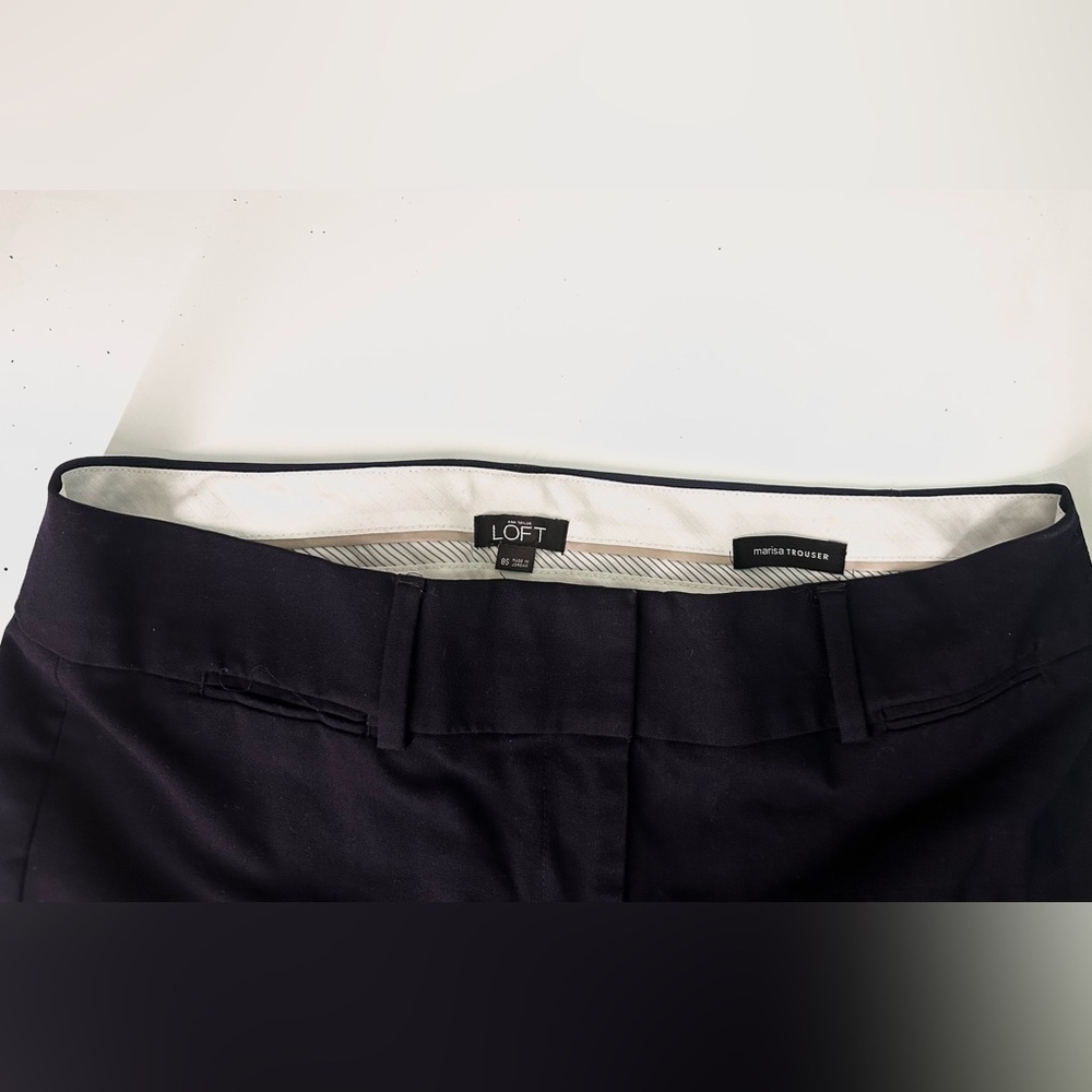 LOFT Elegant Navy Blue Marisa Trousers